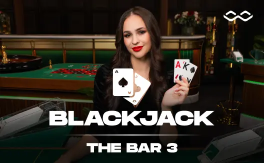 Blackjack The Bar avec croupier en direct sur Slot7 Casino