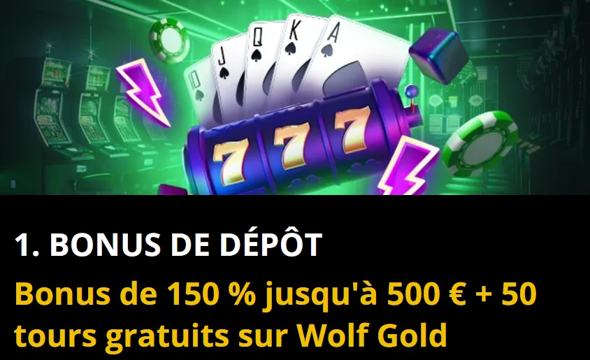 Bonus de casino attractif sur Slot7 Casino
