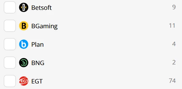 Jeux de casino en ligne disponibles sur Slot7 Casino